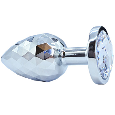 Kanikule Металлическая анальная пробка Medium, серебристая