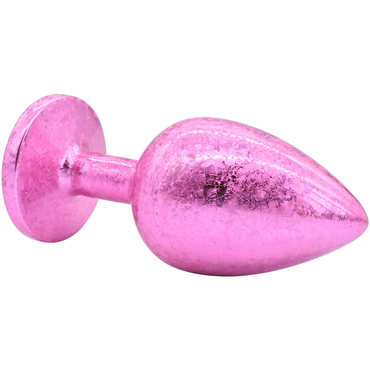 Kanikule Металлическая анальная пробка Small, розовая - фото, отзывы