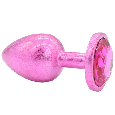 Kanikule Металлическая анальная пробка Small, розовая