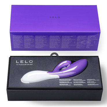 Lelo Ina, фиолетовый - Вибратор с двумя независимыми моторчиками - купить в секс шопе