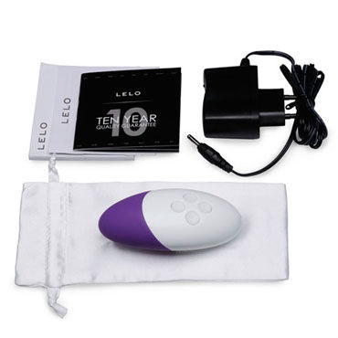Lelo Siri, фиолетовый, Компактный перезаряжаемый массажер клитора и другие товары Lelo с фото