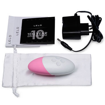 Lelo Siri, розовый, Компактный перезаряжаемый массажер клитора и другие товары Lelo с фото