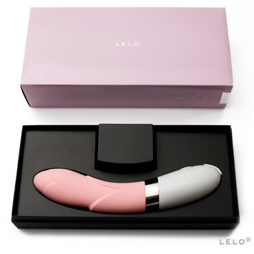 Lelo Iris, розовый - Дизайнерский вибратор c двумя моторчиками - купить в секс шопе