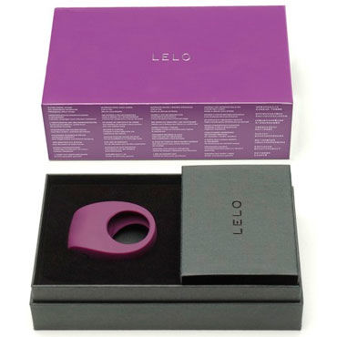 Lelo Tor, фиолетовый - Эрекционное кольцо с вибрацией - купить в секс шопе