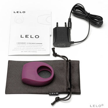 Lelo Tor, фиолетовый, Эрекционное кольцо с вибрацией и другие товары Lelo с фото