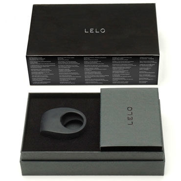 Lelo Tor, черный - Эрекционное кольцо с вибрацией - купить в секс шопе