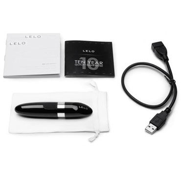 Lelo Mia, черный, Компактный вибратор с USB зарядкой и другие товары Lelo с фото