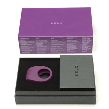 Lelo Tor 2, фиолетовый - Перезаряжаемое эрекционное кольцо с вибрацией, водонепроницаемое - купить в секс шопе