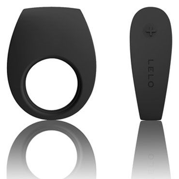 Lelo Tor 2, черный, Перезаряжаемое эрекционное кольцо с вибрацией, водонепроницаемое