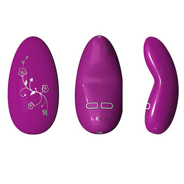 Lelo Nea 2, фиолетовый - Перезаряжаемый клиторальный стимулятор анатомической формы - купить в секс шопе