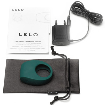 Lelo Tor 2, зеленое, Перезаряжаемое эрекционное кольцо с вибрацией, водонепроницаемое и другие товары Lelo с фото
