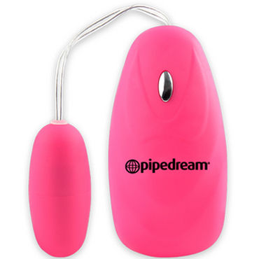 Pipedream 5 Function Bullet, розовый, Компактная вибропуля
