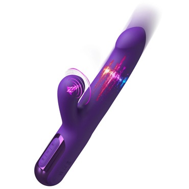 Вибратор c тройной стимуляцией Fantasy For Her Super SoniX Thruster