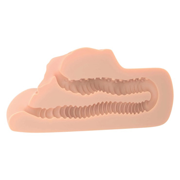 Мастурбатор PDX Plus Perfect Pussy Double Stroker - Вагина-анус, реалистичный - купить в секс шопе