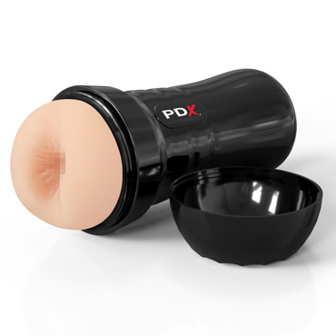 Мастурбатор-попка PDX Extreme Wet Bussies Butthole - Реалистичный, в тубе, со смазкой внутри - купить в секс шопе