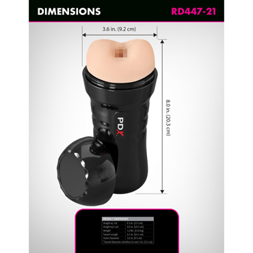 Новинка раздела Секс игрушки - Мастурбатор-попка PDX Extreme Wet Bussies Butthole