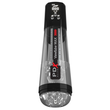 Мастурбатор с вибрацией PDX Elite ViewTube MAX View