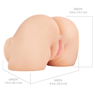 Новинка раздела Секс игрушки - Мастурбатор-полуторс PDX Plus Shake That Ass Vibrating