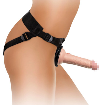 Страпон King Cock Elite Harness & 6" Dildo Kit, Пояс-крепление с насадкой и другие товары Pipedream с фото