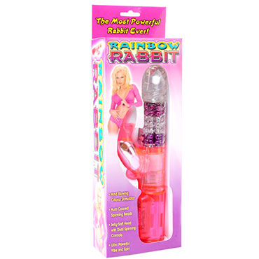 Pipedream Rainbow Rabbit вибратор, 19 см — фото 3