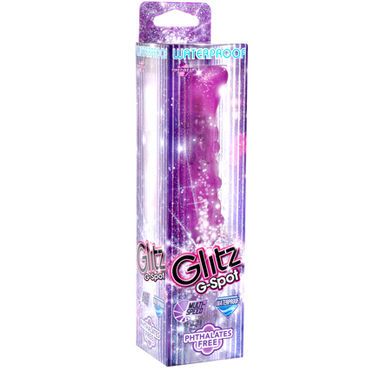 Pipedream Glitz G-spot фиолетовый - Компактный вибратор точки G - купить в секс шопе