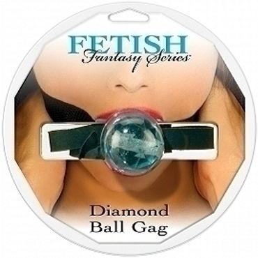 Pipedream Diamond Ball Gag голубой — фото 1