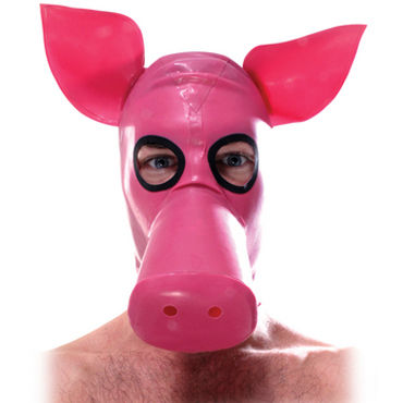 Pipedream Lil Piggy Hood - Маска на голову свинья - купить в секс шопе