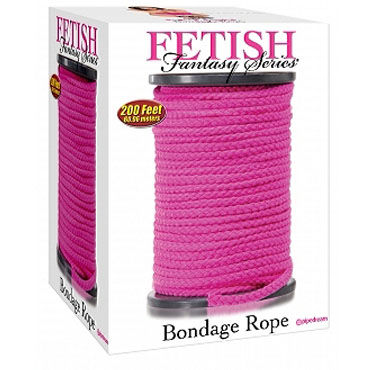 Pipedream Bondage Rope розовый, Веревка для связывания