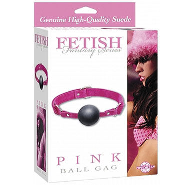 Pipedream Pink Ball Gag, Кляп на ремешке
