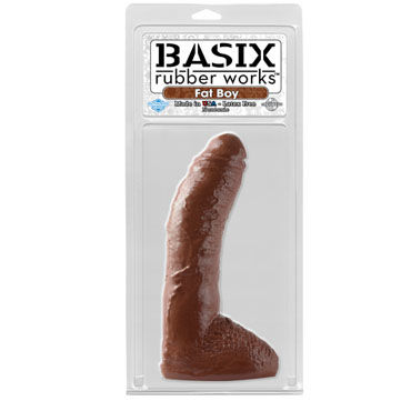 Pipedream Basix Fat Boy коричневый — фото 2