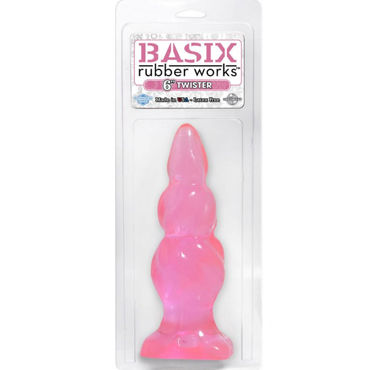 Pipedream Basix Twister розовый - фото, отзывы