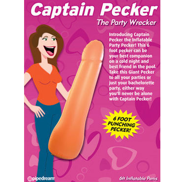 Pipedream Captain Pecker, Эротический предмет, фаллос и другие товары Pipedream с фото