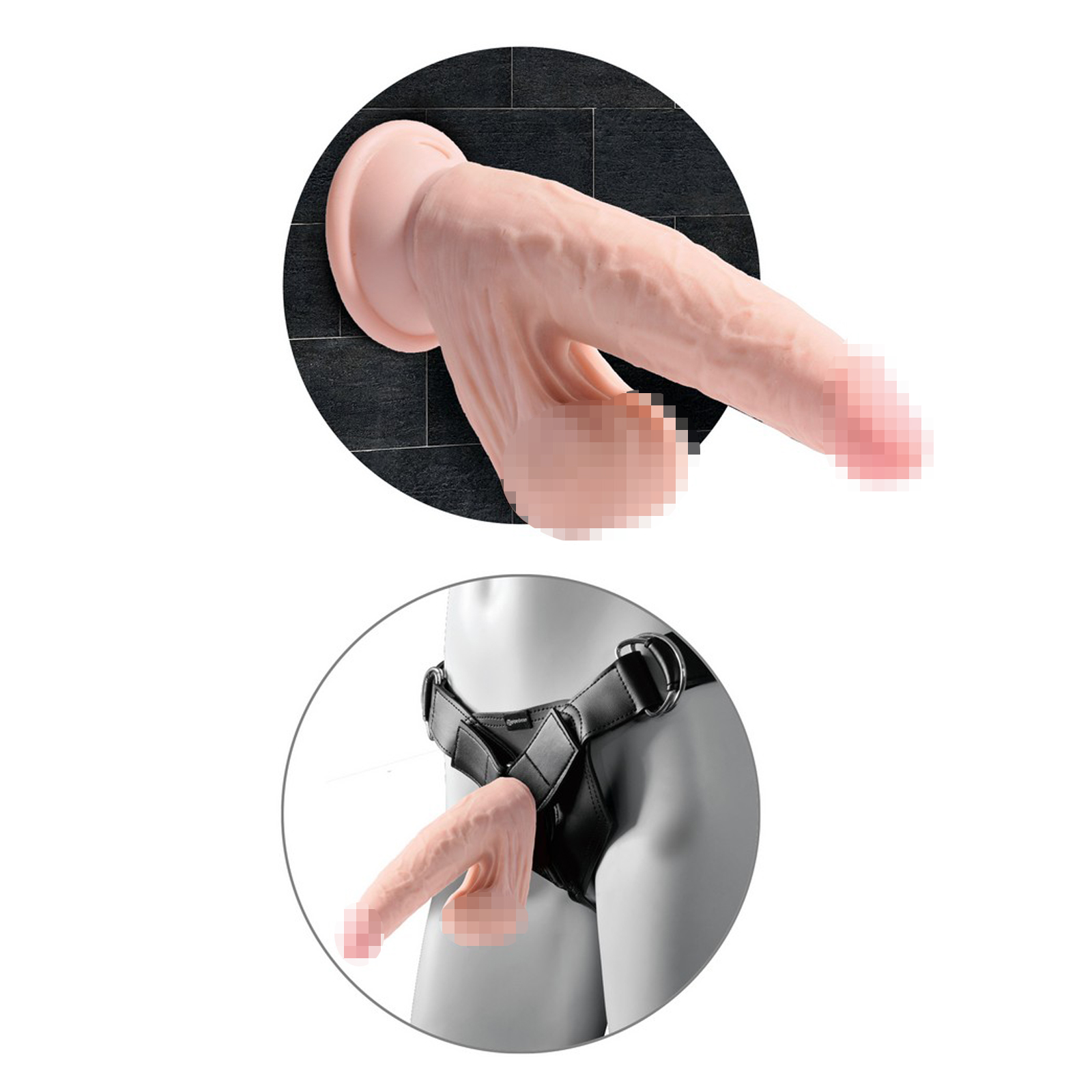 Pipedream King Cock Plus 6'' Triple Density, телесный — фото 4