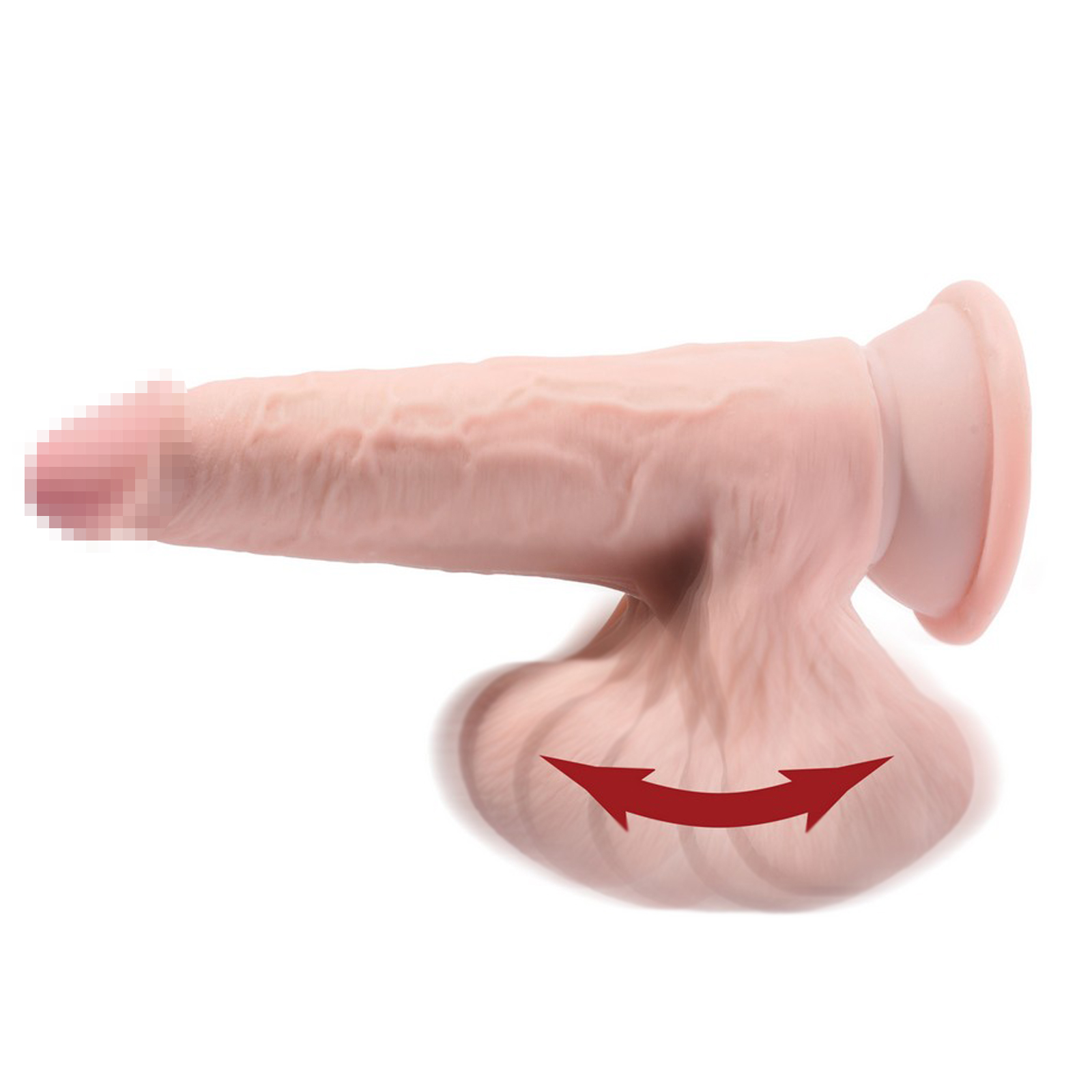 Pipedream King Cock Plus 8'' Triple Density, телесный — фото 2