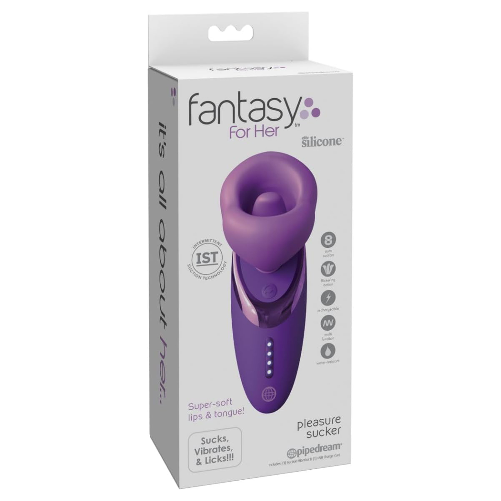 Вакуумный стимулятор Fantasy for Her Pleasure Sucker — фото 6