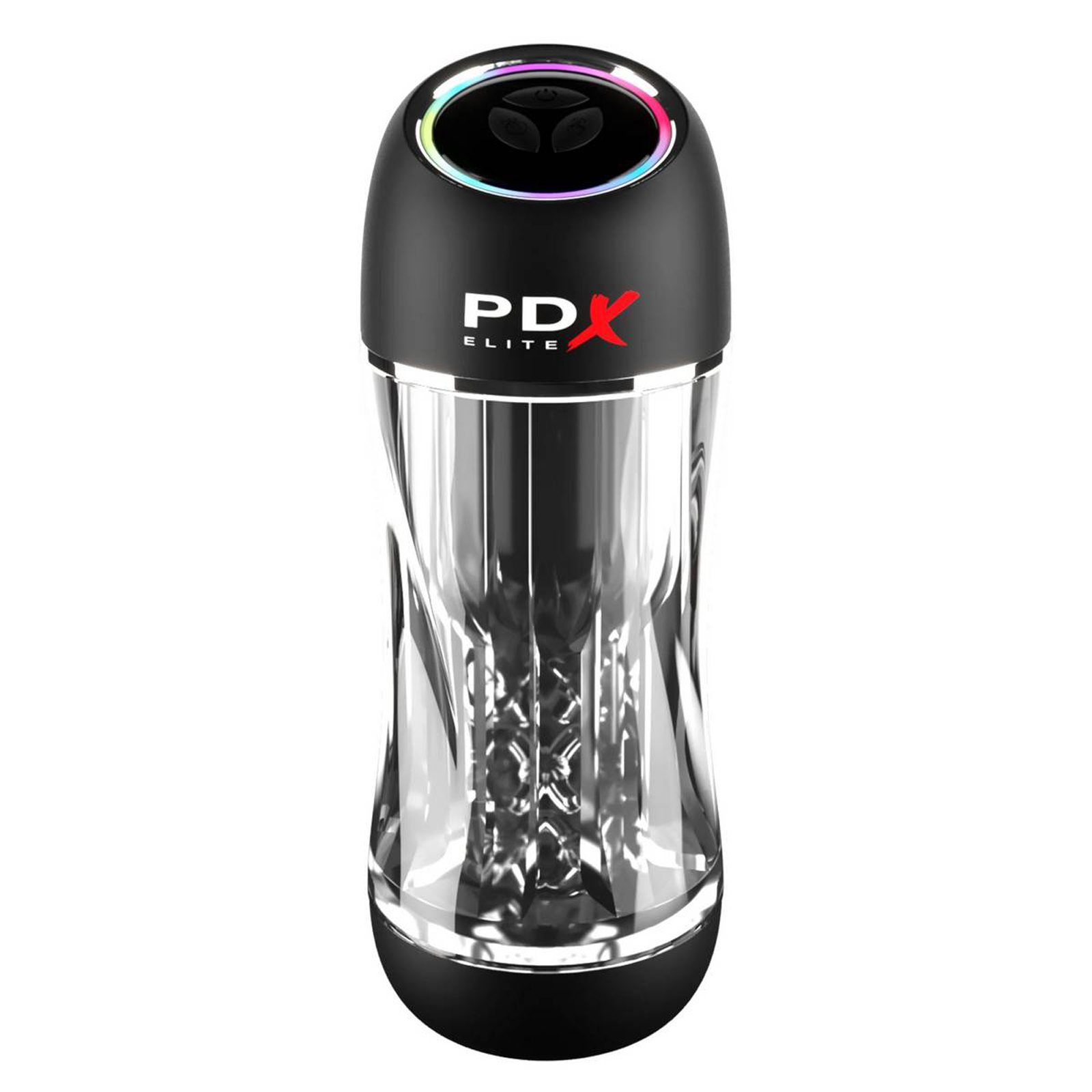 Мастурбатор с вибрацией PDX Elite ViewTube Pro