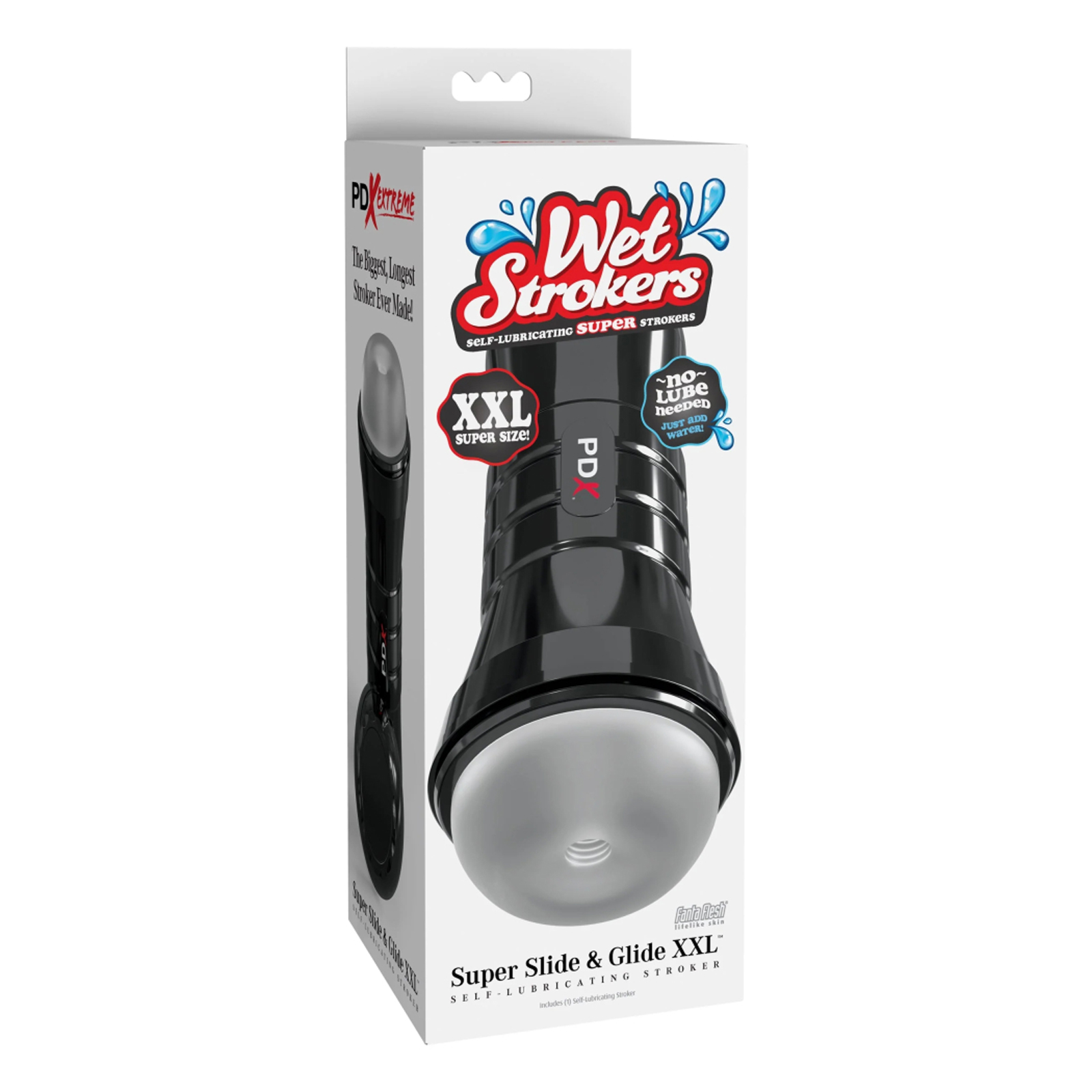 Мастурбатор PDX Extreme Wet Strokers XXL Frosted — фото 4