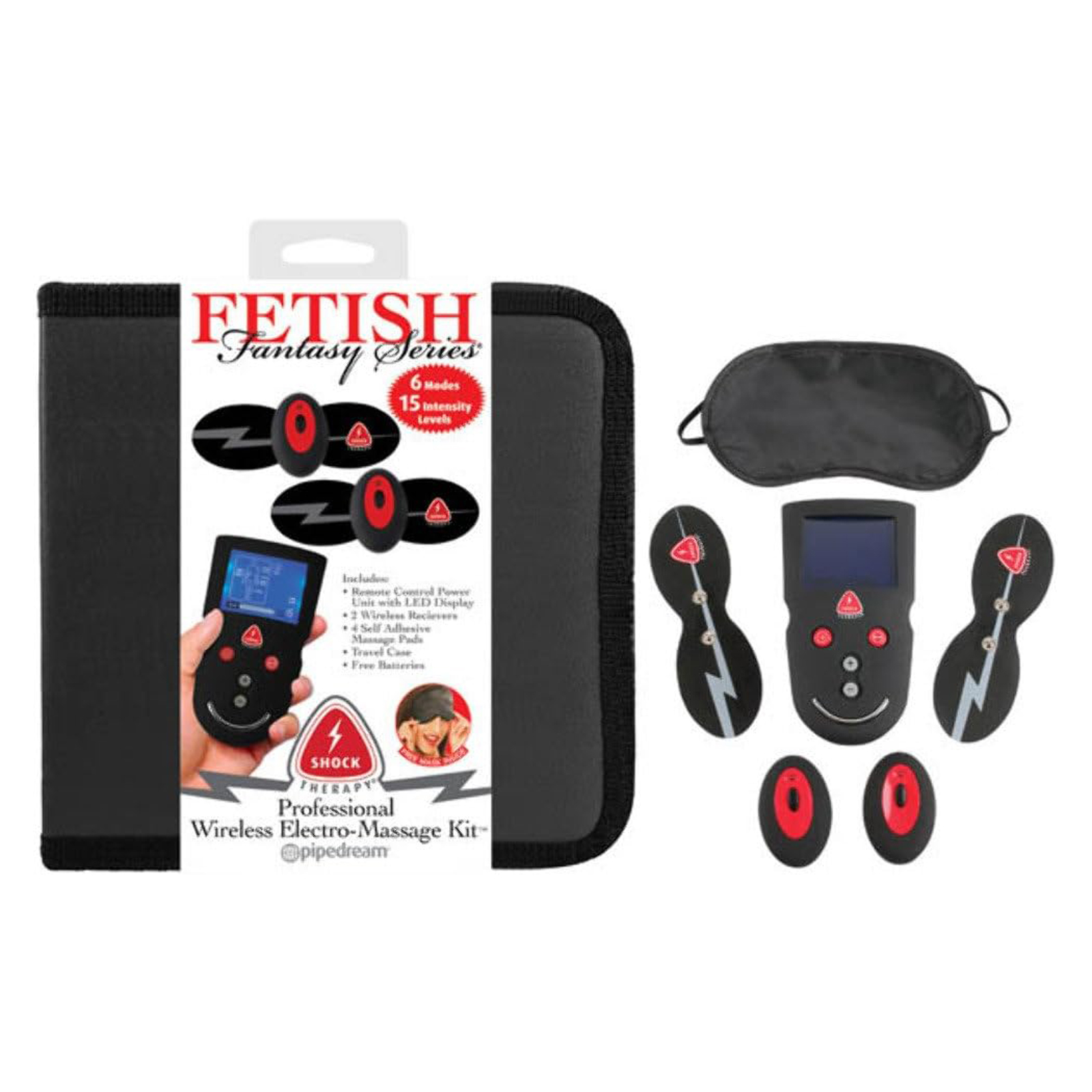 Pipedream Professional Wireless Elektro Massage Kit