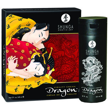 Shunga Dragon Virility Cream, 60 мл, Мужской возбуждающий крем