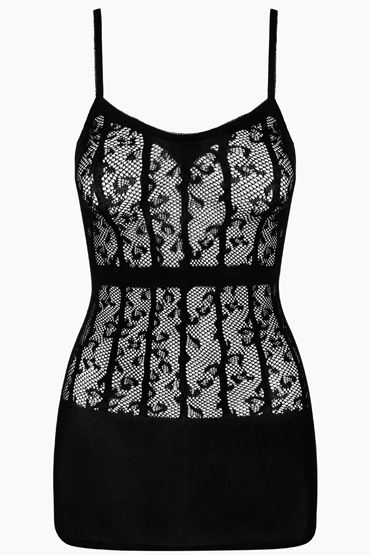 Obsessive Subtle Dress, черное - Соблазнительное мини-платье - купить в секс шопе
