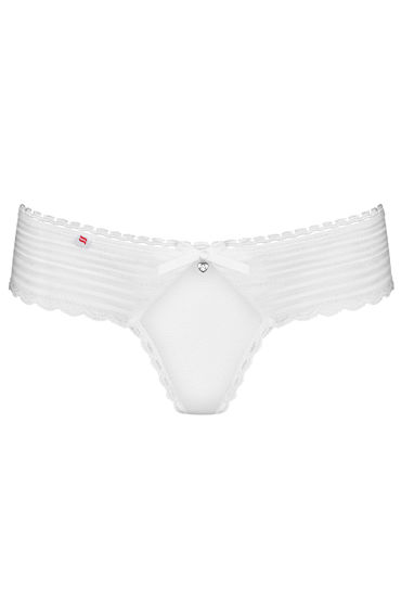 Obsessive Sensita Thong, белые — фото 3