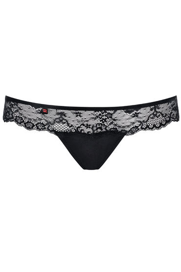 Obsessive Charmea Cute Thong, черные — фото 3