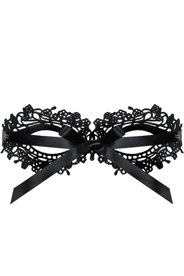 Obsessive Mask, черная - Чувственная гипюровая маска - купить в секс шопе