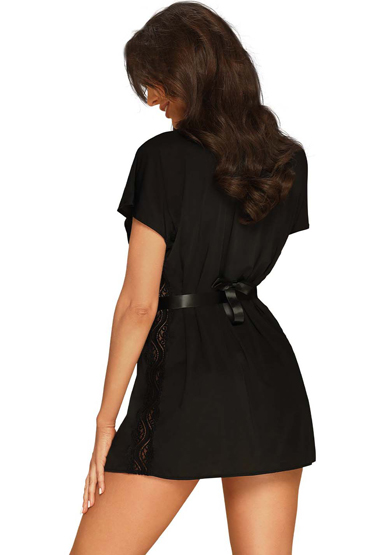 Obsessive Diyosa peignoir, черный - фото, отзывы