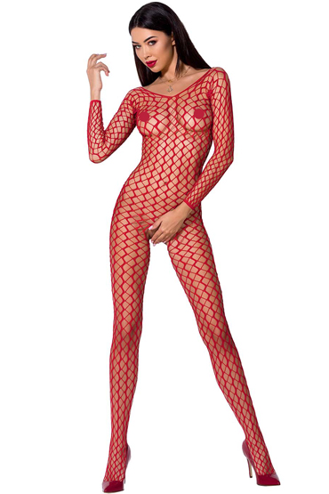 Passion Bodystocking BS068-1 красный — фото 1