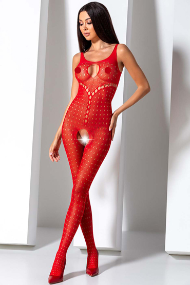 Passion Bodystocking BS078, красный — фото 1