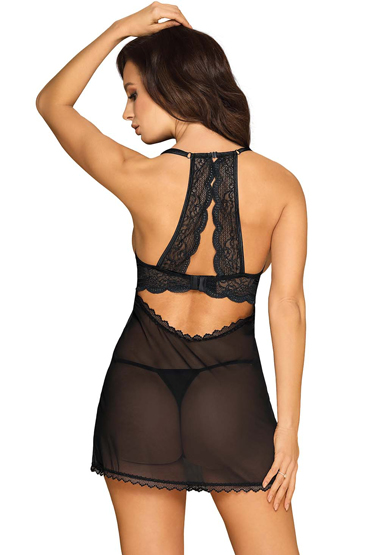 Obsessive Pearlove chemise, черная — фото 2
