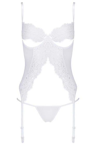 Passion Silentia corset, белый — фото 3