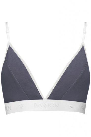 Passion PS007 bra, темно-серый — фото 2