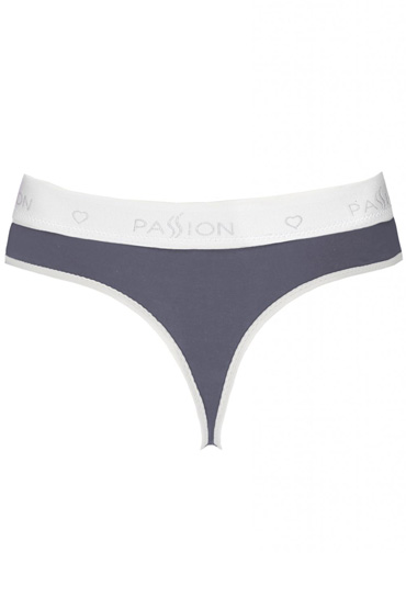 Passion PS007 thong, темно-серые — фото 3